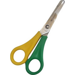 Westcott Ψαλίδι Σχολικό 13cm για Αριστερόχειρες Πράσινο/Κίτρινο