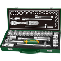ΚΑΣΤΑΝΙΑ ΜΕ ΚΑΡΥΔΑΚΙΑ 1/2" ΣΕΤ 24 ΤΕΜ JADEVER JDST2L24