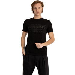 T-shirt Antony Morato μαύρο