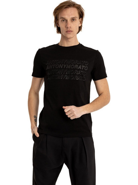 T-shirt Antony Morato μαύρο