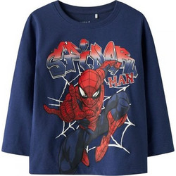Name It Spider-Man Παιδικό T-Shirt Μακρυμάνικο Royal Blue 13247173