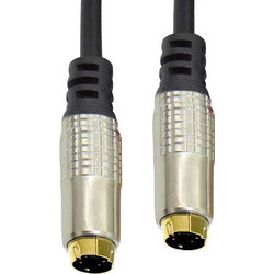 ΚΑΛΩΔΙΟ SVHS-SVHS Φ8 ΜΠΛΕ ΧΡΥΣΟ 3m APV2004 D&S (ΣΕΤ ΜΕ 3)