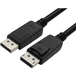 ΚΑΛΩΔΙΟ DISPLAYPORT-DISPLAY PORT 1.2V 4K 60Hz 3m ΜΑΥΡΟ FEV-DP101-2 BAG FEV (ΣΕΤ ΜΕ 5)