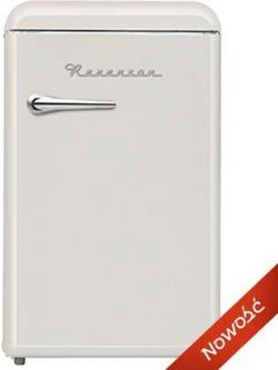 Ravanson LKK-120RC Retro Μονόπορτο Ψυγείο 118lt Υ86xΠ54.5xΒ58.5cm Λευκό