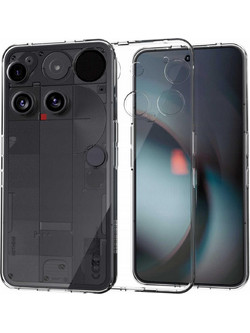 Θήκη Nothing Phone 3 Spacecase Clear Case Διάφανη Σιλικόνης 1mm - Transparent (5905719130725)