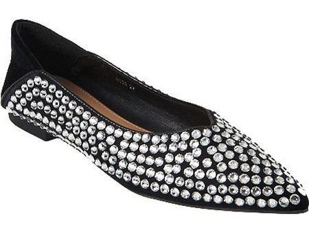 Elenross GS09985W Γυναικείο μοκασίνι με strass