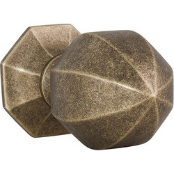 Roline Κ373 Μπουλ Εξώπορτας από Ορείχαλκο Αντικέ Φ68mm
