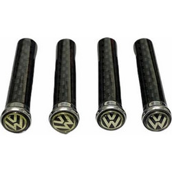 Σετ 4 τμχ ασφάλειες VolksWagen από αληθινό carbon VOLKSWAGEN