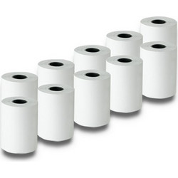 Qoltec 51896 Thermal roll 57 x 20 | 55g - m2 | 10 pcs. | BPA free