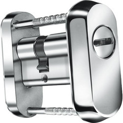 Domus Defender Κλειδαριάς Πόρτας Αλουμινίου Ασημί 20033Ν