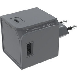 Allocacoc Βάση Φόρτισης με 4 Θύρες USB-A και Καλώδιο USB-C 65W Γκρι (DH1254GY/EUPD65)