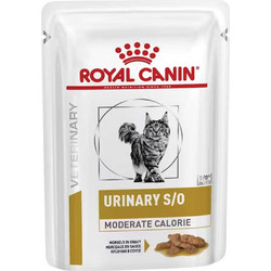 Royal Canin Veterinary Urinary S/O Moderate Calorie with Meat in Gravy 85gr