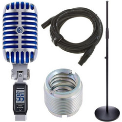 Shure Super 55 Deluxe Σετ Μικρόφωνο Χειρός XLR