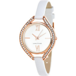 So Charm Γυναικείο Ρολόι με Μπρασελέ Ροζ Gold Λευκό MF431-ORROSE-SWARO