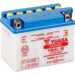 Yuasa Μπαταρία Μοτοσυκλέτας YB4L-B 4Ah