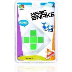Κύβος Ταχύτητας Magic Snake 3+ 588-2A Λευκό-Πράσινο