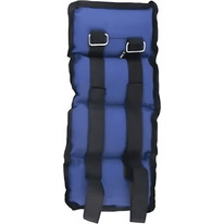 Βαράκια άκρων 1kg με Velcro ME034-1 μπλε