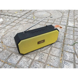 Kimiso KMS-221 Ηχείο Bluetooth 5W με Ραδιόφωνο Κίτρινο