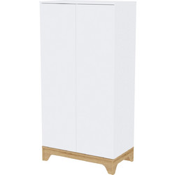 Faktum Ντουλάπα Lumina White 90 x 50 x 177 cm