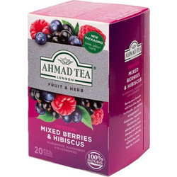 Ahmad Tea Φρούτα Δάσους & Ιβίσκος 20 Φακελάκια
