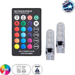 Globostar T10 / W5W LED 12V 2.5W 2τμχ