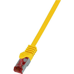 LogiLink S/FTP Cat.6 Καλώδιο Δικτύου Ethernet 0.25m Yellow