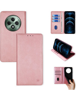 Sonique Vintage Magnet Θήκη Πορτοφόλι (Oppo Reno12 F 5G / Oppo Reno12 FS 5G) Ροζ Χρυσό