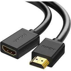 Καλώδιο HDMI προεκτασης Αρσεν σε Θηλυκό, υποστηριζει 4K60Hz 3D με επιστροφη ηχου και Ethernet ΣΥΜΒΑΤΟ ΜΕ TV Stick, Blu-Ray, Xbox 360, PS3/PS4, Roku, Nintendo Switch (2MTR) nedis