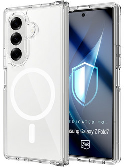 Θήκη 3mk Armor με MagSafe για Samsung Galaxy Z Fold 7 - Διάφανη