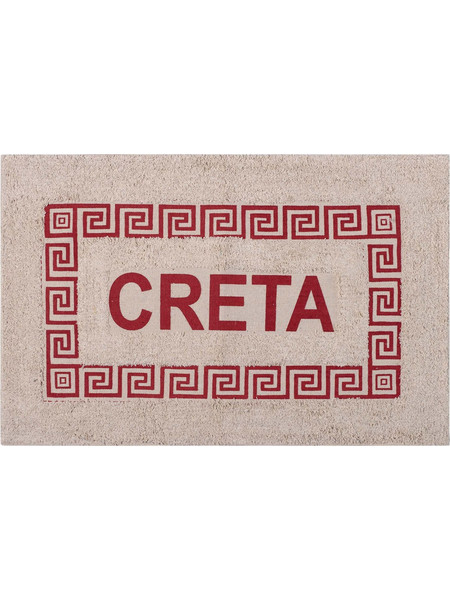 Πατάκι μαίανδρος Κρήτη (50cm x 80cm) κόκκινο