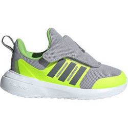 Adidas FortaRun 2.0 Παιδικά Αθλητικά Παπούτσια για Τρέξιμο Γκρι Lime ID8504