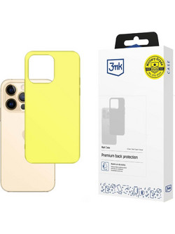 3mk Matt Case for iPhone 13 Pro - Yellow