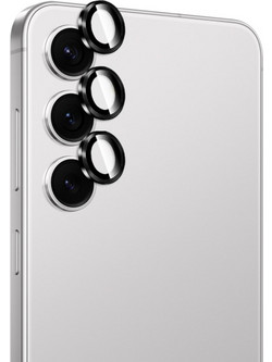Puro tempered glass for the rear camera for Samsung Galaxy S26/S26 Plus - with a black frame