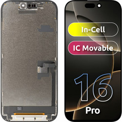 Μονάδα Οθόνης LCD ZY για Apple iPhone 16 Pro, Έκδοση In-Cell IC, Μαύρο