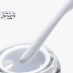 Alezori Polish Gel Extra White Liner Ημιμόνιμο Βερνίκι Νυχιών για Γαλλικό Μανικιούρ 15ml