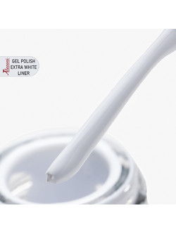 Alezori Polish Gel Extra White Liner Ημιμόνιμο Βερνίκι Νυχιών για Γαλλικό Μανικιούρ 15ml