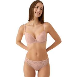Promise Γυναικείο Σετ Σουτιέν Με Μπανέλα Push Up Cup B Και String Κυλοτάκι 2ΤΜΧZ15130-003
