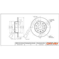 Dr!ve+ Δισκόπλακα - DP1010.11.0192