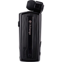 iXchange UA-28 Ακουστικό Bluetooth In Ear Πέτου Black