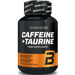 Biotech USA Caffeine & Taurine 60 Κάψουλες