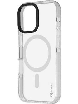 OBAL:Me Magnetix Bumper Cover For Apple Iphone 16 White - (57983126772)