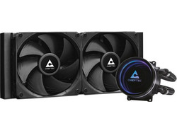 Chieftec Iceberg 240 Dark Υδρόψυξη CPU 120mm για Socket 115x / 1200 / 1700 / 1851 / AM2 / AM2+ / AM3 / AM3+ / AM4 / AM5 / FM1 / FM2 / FM2+