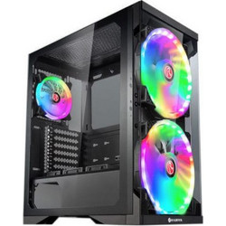 Raijintek Silenos Pro Gaming Midi Tower Κουτί Υπολογιστή με Πλαϊνό Παράθυρο