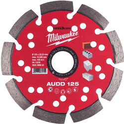 ΔΙΣΚΟΣ ΔΙΑΜΑΝΤΕ AUDD 125mm MW