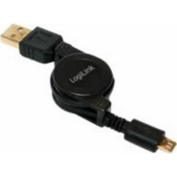 LogiLink Μετατροπέας USB-A male σε micro USB male 1τμχ CU0090 CU0090