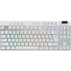Logitech G Pro X TKL Ασύρματο Μηχανικό Gaming Πληκτρολόγιο TenKeyLess RGB White