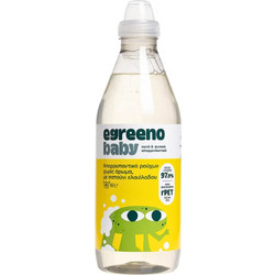 Egreeno Βρεφικό Υγρό Απορρυπαντικό Ρούχων Χωρίς Άρωμα με Σαπούνι Ελαιόλαδου 1lt