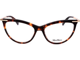 Max Mara MM5049 054 Γυναικείος Σκελετός Γυαλιών Οράσεως Κοκάλινος Μεταλλικός Ασημί Ταρταρούγα