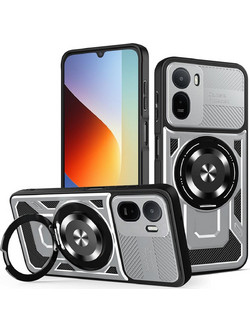 Techsuit RuggedCam Θήκη Κινητού Gray (Xiaomi Redmi A7 Pro 4G)