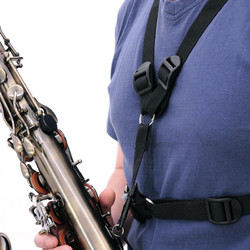 DIMAVERY NECK STRAP | Λουράκι Λαιμού για Σαξόφωνο, Μαύρο